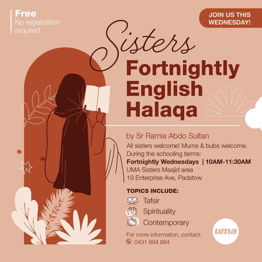 Sisters' Forthnightly English Halaqa